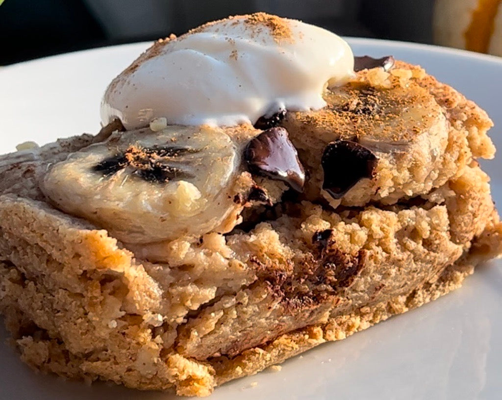 Banana Walnut Baked Oats