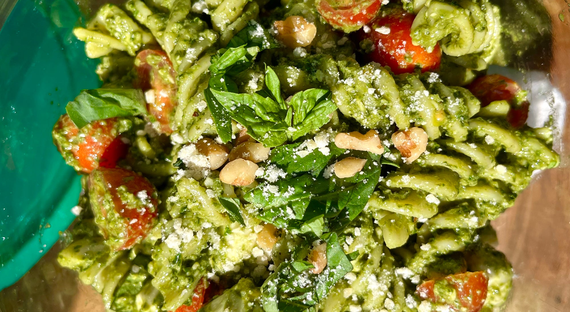 Walnut Pesto Pasta