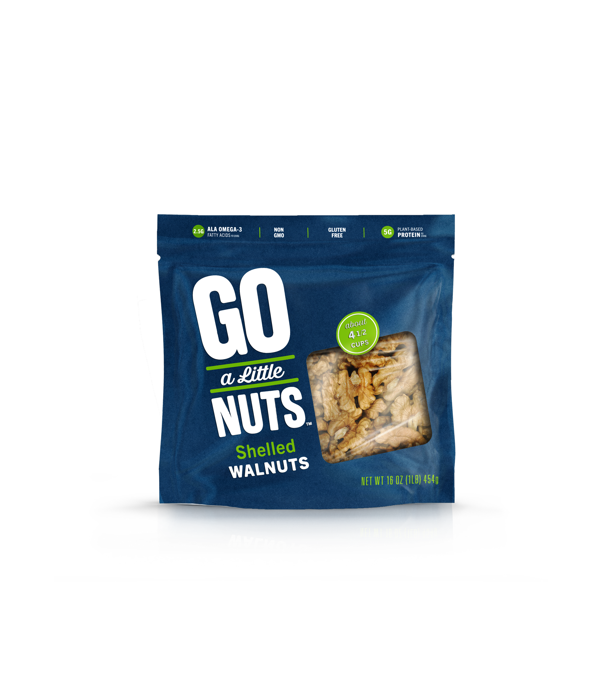 Shelled Walnuts - 16 oz