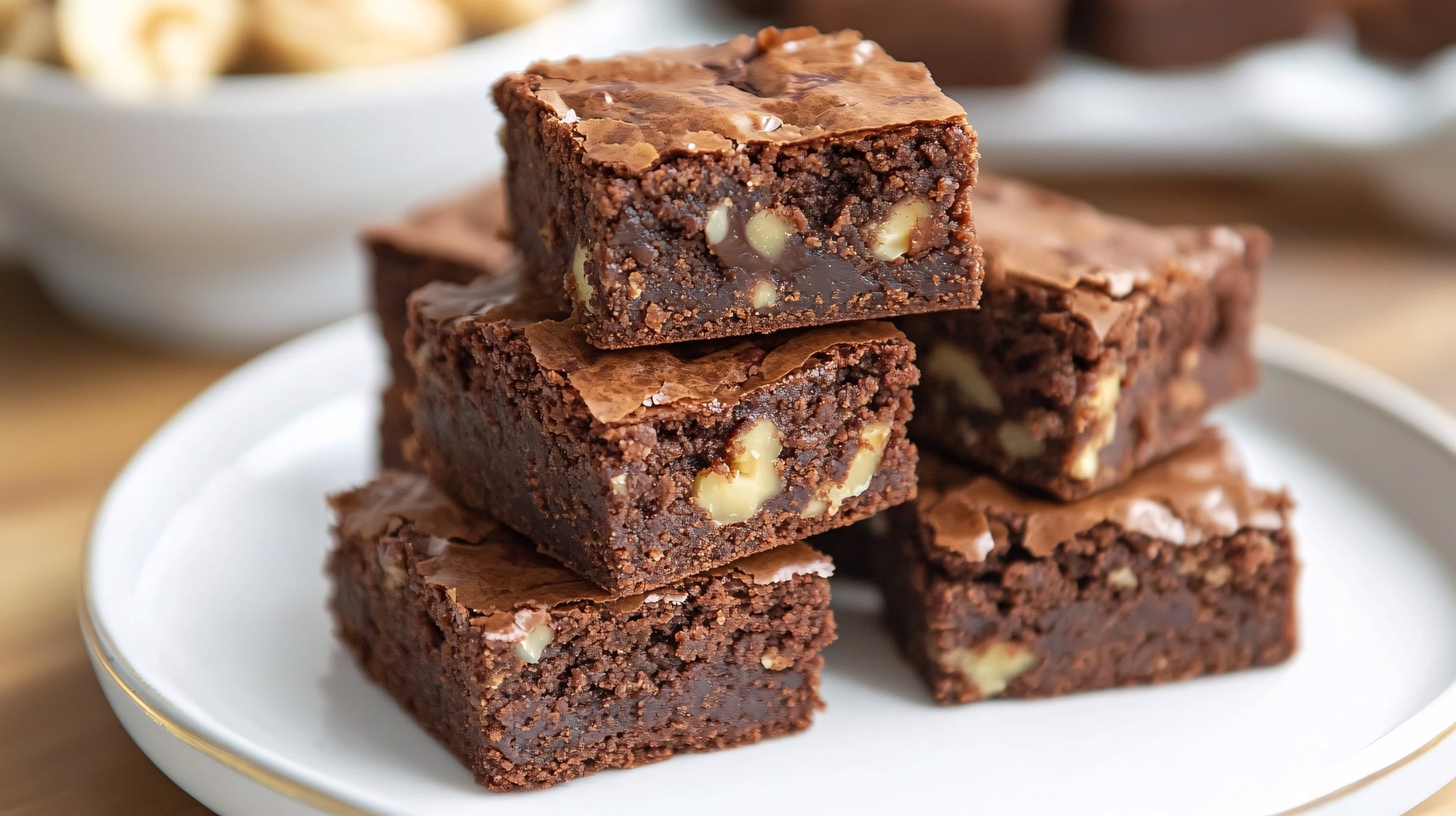 Fudgy Walnut Brownies