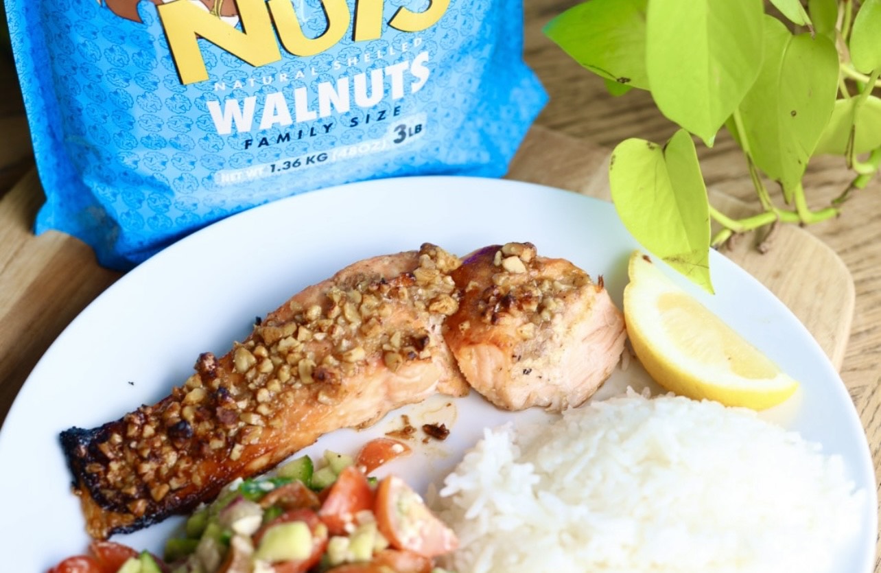 Walnut Crusted Salmon
