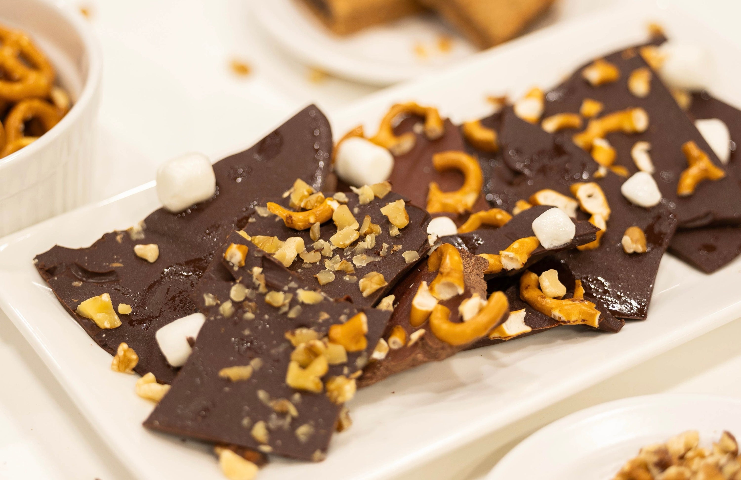 Chocolate Walnut Bark