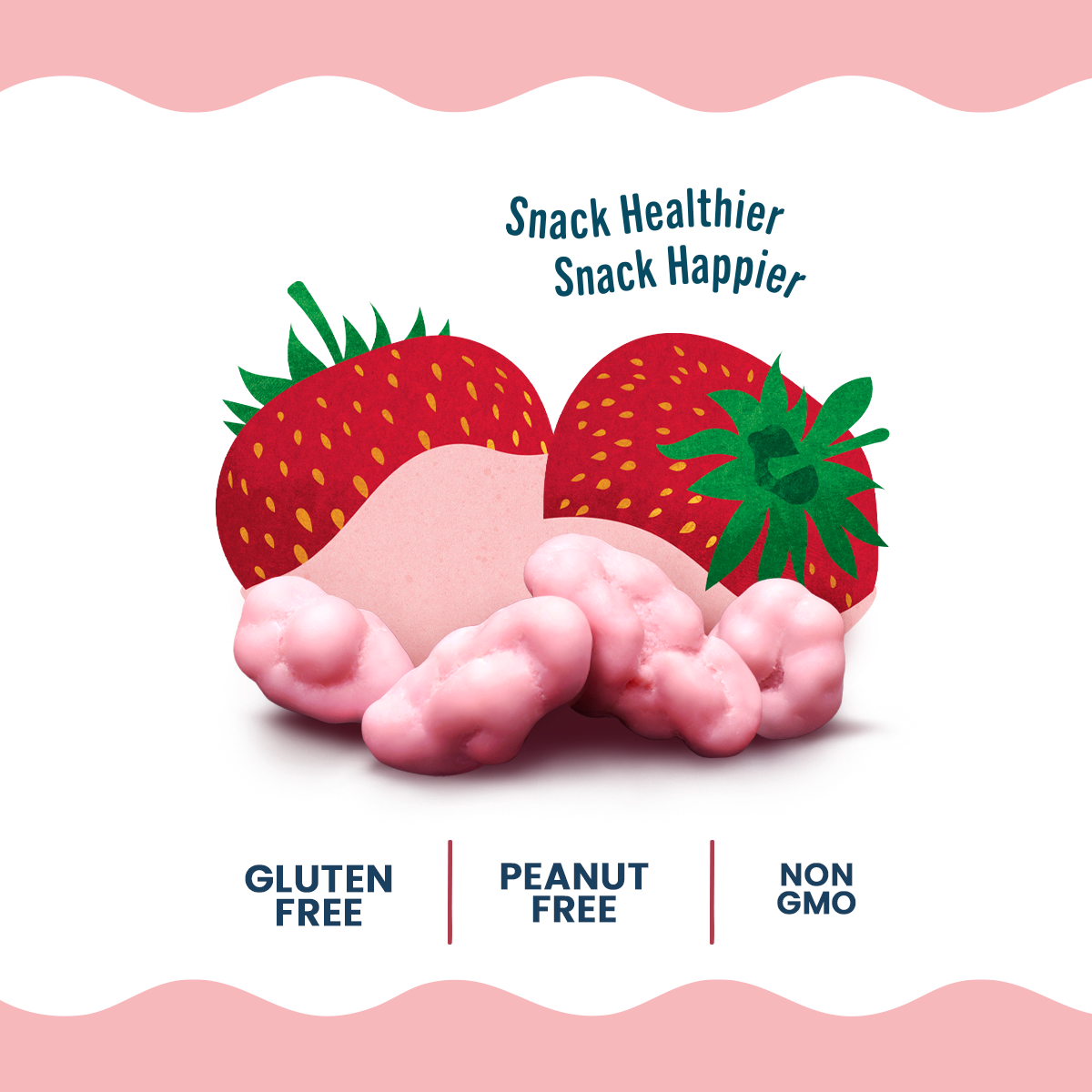 Strawberry Yogurt Walnuts