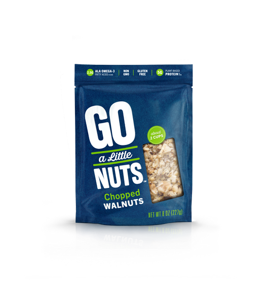 Chopped Walnuts - 8 oz – Go a Little Nuts