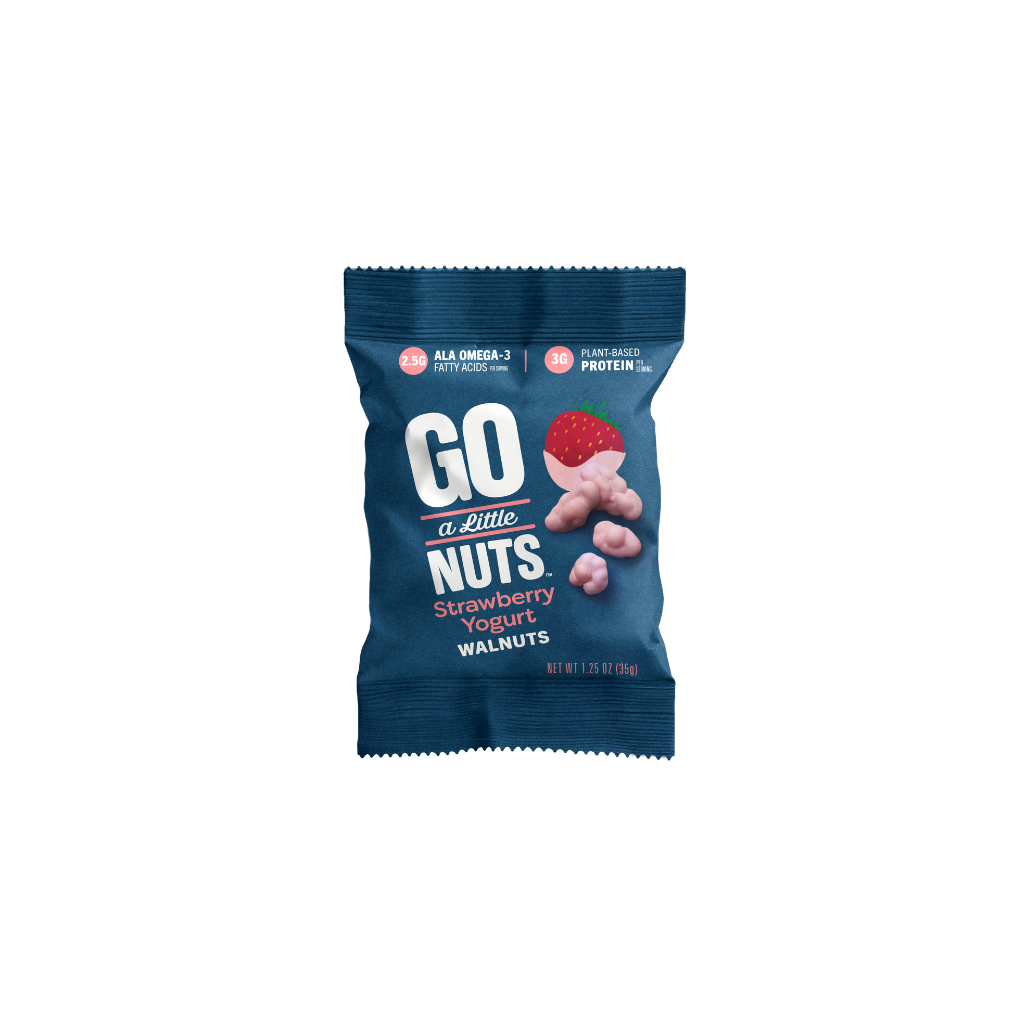 Strawberry Yogurt Walnuts - Grab & Go