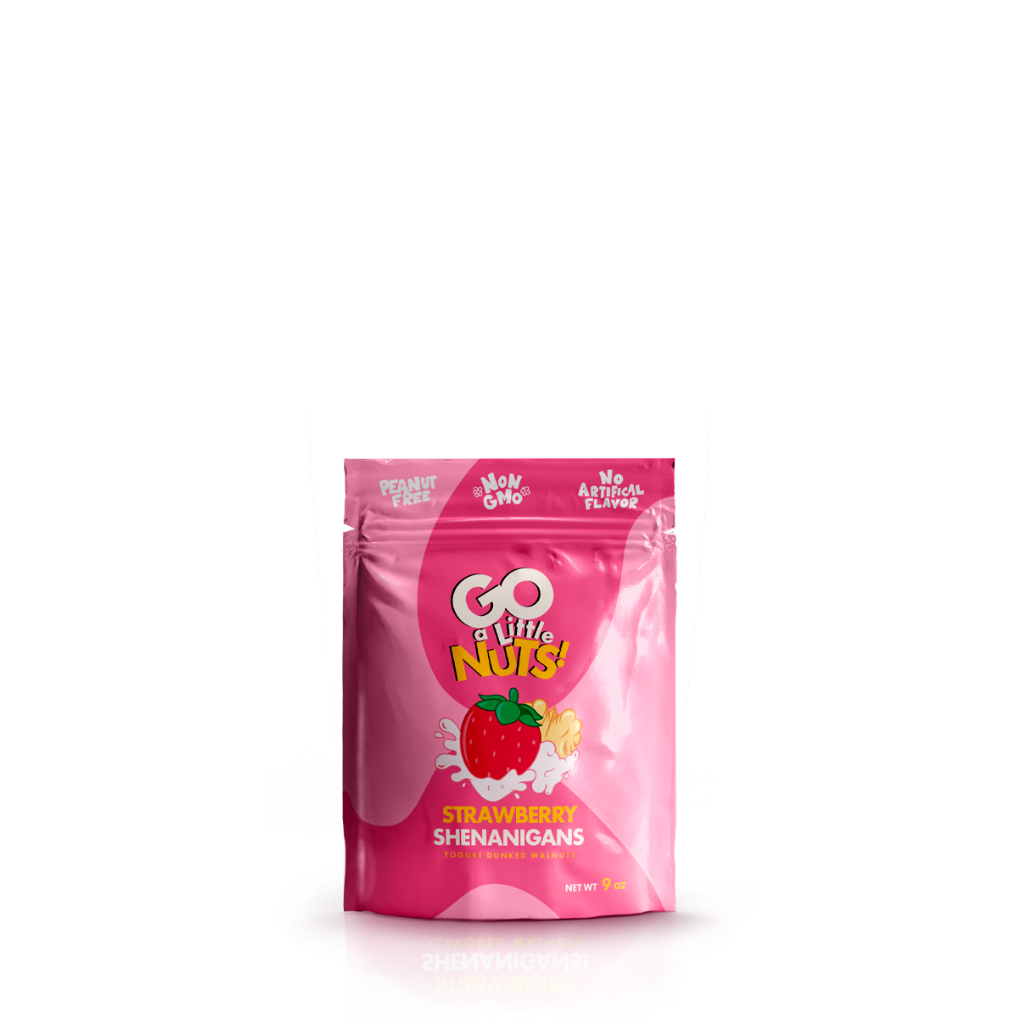 Strawberry Yogurt Walnuts 9 oz Bag